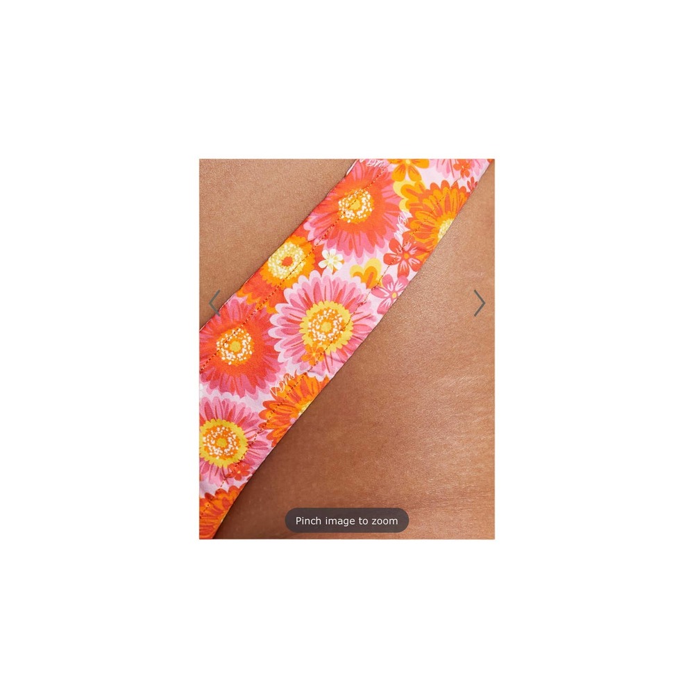 NWT VDM Swim Reversible Bikini in Gingham/Retro Daisy - Picture 15 of 16